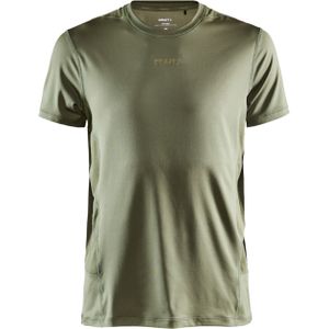 Craft T-shirt groen (Maat: L) - Effen - Halslijn: Ronde hals,