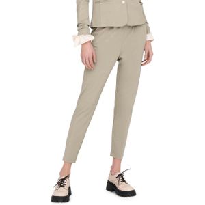 Only ONLPOPTRASH LIFE EASY COL PANT PNT broek beige (Maat: L-34)