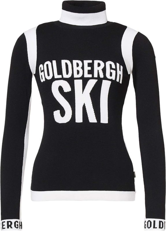 Trui Goldbergh Women Noemi LS Knit Sweater Black-XS