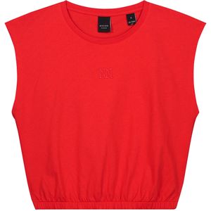 NIK & NIK T-Shirt rood (Maat: 152) - Effen - Halslijn: Ronde hals,