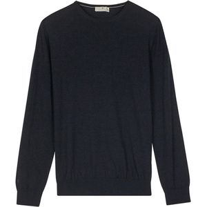 Thomas Maine Trui blauw (Maat: 3XL) - Halslijn: Ronde hals,