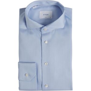 ETON Heren overhemd lange mouw blauw (Maat: 42)