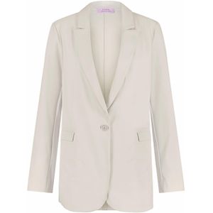 Studio Anneloes Blazer ecru (Maat: XXS) - Effen
