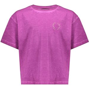 Frankie & Liberty T-Shirt roze (Maat: 152) - Tekst - Halslijn: Ronde hals,