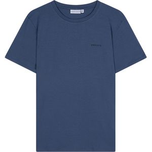 Ambique Jongens t-shirt blauw (Maat: 176) - Effen - Halslijn: Ronde hals,