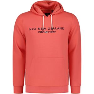 New Zealand Auckland Hoodie oranje (Maat: XL) - Logo - Halslijn: Capuchon,