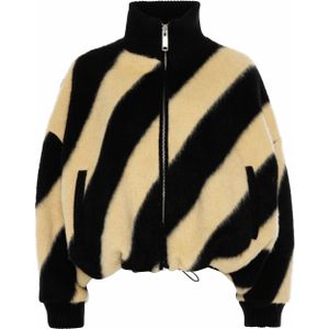 Bellerose Jas geel (Maat: 2XS-XS) - Streep