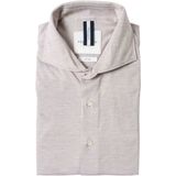 Profuomo - Knitted Shirt - Beige - Casual Overhemd