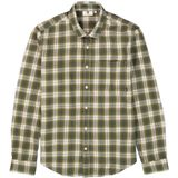 GARCIA - Overhemd - Groen - Geruit - Lange Mouwen - Regular Fit