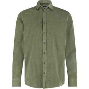 State of Art - Casual Overhemd - Groen - Lange Mouwen