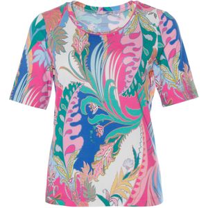 Sommermann T-shirt roze (Maat: 46) - Halslijn: Ronde hals,