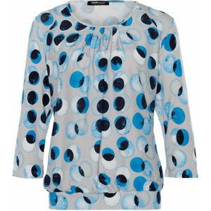 Frank Walder Longsleeve blauw (Maat: 36) - Halslijn: Ronde hals,