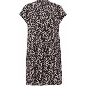 OPUS - Wulara Shadow - Cocktailjurk - Bruin - V-hals