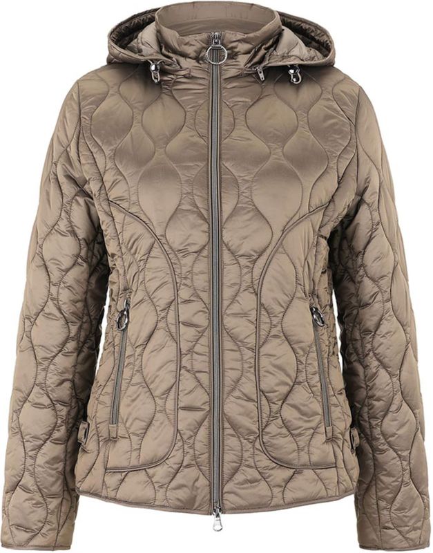 Betty Barclay - Winterjas - Grijs - Dames - Leer