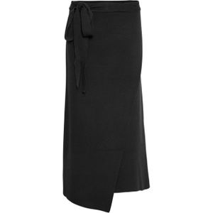 Moss Copenhagen Rok zwart (Maat: M-L) - Effen