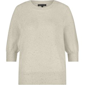 Tramontana - O02-17-601 - Pullover - Zand - Korte Mouw