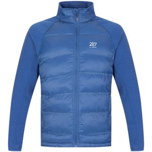 2117 of Sweden Heren ski-jas blauw (Maat: S) - Halslijn: Opstaande kraag,