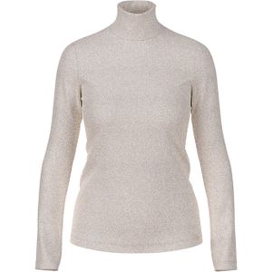 Marc Cain - T-shirt - Nauwsluitend - Lange Mouwen - Opstaande Kraag