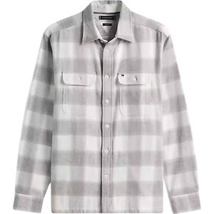 Tommy Hilfiger - Overhemd lange mouw - Grijs - Flanel Check Shirt Jacket
