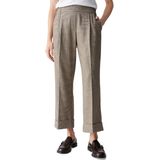 OPUS - Maikito Pepita - Damesbroek - Met Omslag en Persplooien