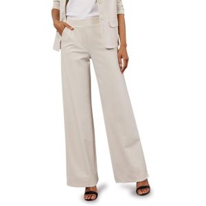 Studio Anneloes Lexie bonded trousers broek beige (Maat: XXS)