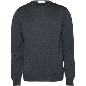 Gran Sasso Trui grijs (Maat: 60) - Effen - Halslijn: Ronde hals,