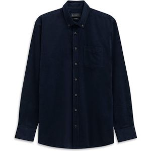 bugatti - Chemise à manches longues - Katoen - Blauw marine