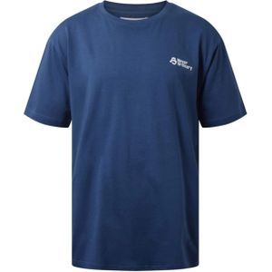 Hound T-shirt blauw (Maat: 140) - Tekst - Halslijn: Ronde hals,