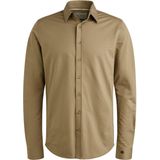 Cast Iron - Casual Shirt - Zandkleur - Heren Overhemd