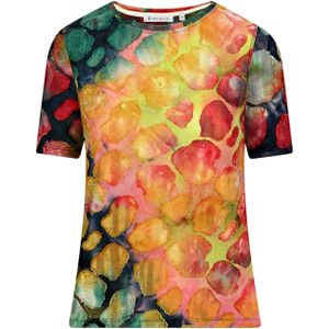 Bicalla T-shirt multicolor (Maat: 2XL) - Halslijn: Ronde hals,
