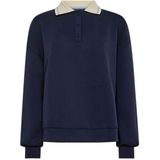 MOS Mosh - Mmvada Polo Sweatshirt - Blauw - Hoodie