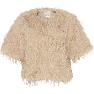 Summum Woman Jas beige (Maat: S) - Effen