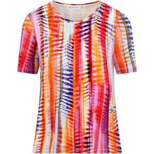 Bicalla T-shirt multicolor (Maat: S) - Halslijn: Ronde hals,