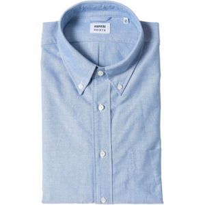 ASPESI Overhemd lange mouw blauw (Maat: 41) - Mélange