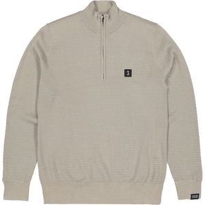 Butcher of Blue - M2526003/756 - Half Zip - Groen - Structure