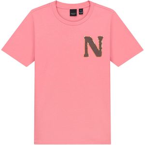 NIK & NIK T-Shirt roze (Maat: 152) - Effen - Halslijn: Ronde hals,