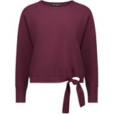 Betty Barclay Dames trui bordeaux (Maat: 36) - Effen - Halslijn: Ronde hals,