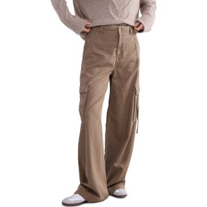 Summum Woman Cargo wideleg pants cavalry lyocell twill groen (Maat: 44)