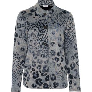 Sommermann Dames jas blauw (Maat: 38) - Glitter