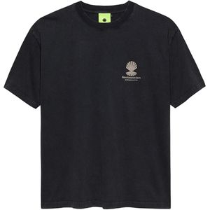 New Amsterdam T-shirt zwart (Maat: S) - Fotoprint - Halslijn: Ronde hals,