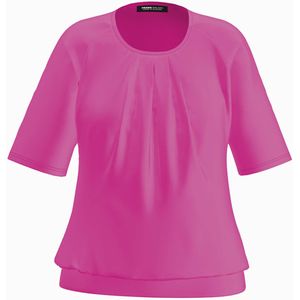 Frank Walder T-shirt roze (Maat: 48) - Effen - Halslijn: Ronde hals,