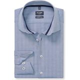 OLYMP - Luxor 24/Seven - Overhemd - Marineblauw - Modern Fit - Global Kent
