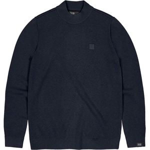 Butcher of Blue - Clifden Mock - Gebreide Trui - Donkerblauw