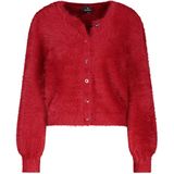 Monari Dames vest rood (Maat: 36) - Effen - Halslijn: Ronde hals,