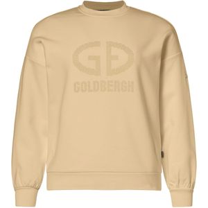 Trui Goldbergh Women Alessandra Crew Neck Sweater Caramel-XXL