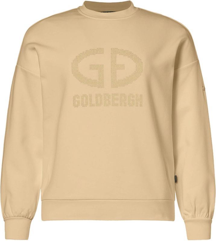 Trui Goldbergh Women Alessandra Crew Neck Sweater Caramel-XXL