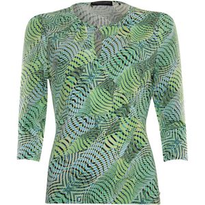 Roberto Sarto T-shirt groen (Maat: 42) - Halslijn: Ronde hals,