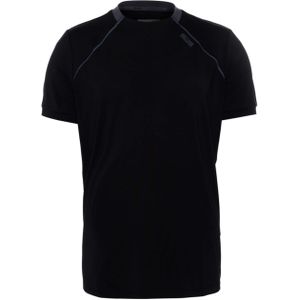 Sjeng T-shirt zwart (Maat: M) - Effen - Halslijn: Ronde hals,