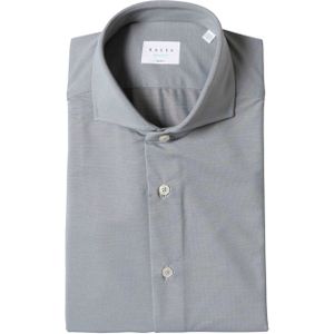 Xacus Overhemd lange mouw groen (Maat: 42) - Effen