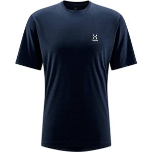 Haglöfs T-shirt blauw (Maat: S) - Halslijn: Ronde hals,